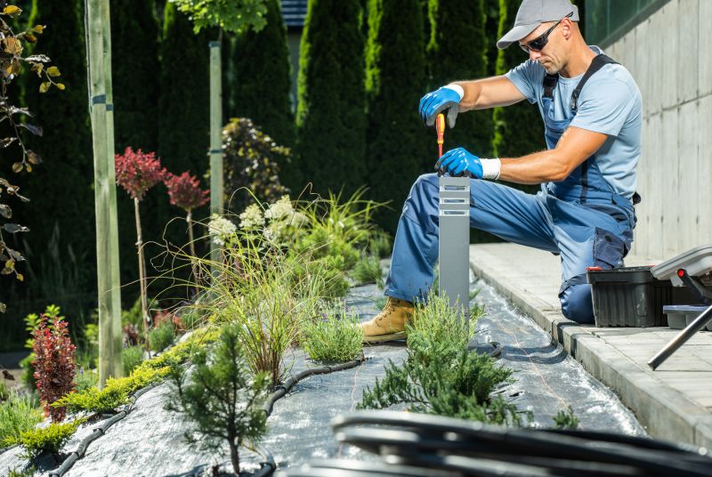 Garden Lighting Installation in Olathe, KS
