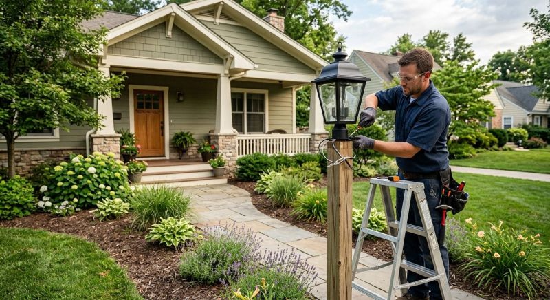 Landscape Lighting Repair in Denver County, CO